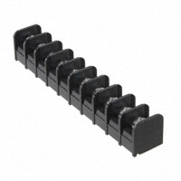 TE Connectivity AMP Connectors - NC6-P108-10 - CONN BARRIER STRP 10CIRC 0.375"