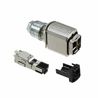 TE Connectivity AMP Connectors - 4-2120875-1 - COUPLER PLUG/JACK RJ45 4P