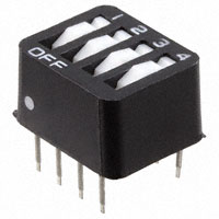 TE Connectivity ALCOSWITCH Switches - 435626-1 - SWITCH ROCKER DIP SPST 25MA 24V
