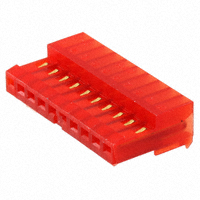TE Connectivity AMP Connectors - 4-641190-0 - 10P MTA100 CONN ASSY RED LF