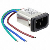 TE Connectivity Corcom Filters - 4-6609006-1 - PWR ENT RCPT IEC320-C14 PNL WIRE