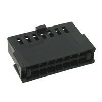 TE Connectivity AMP Connectors - 487223-2 - CONN FFC RCPT HSG 14POS 2.54MM