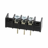 TE Connectivity AMP Connectors - 4DB-W207-03 - CONN BARRIER STRIP 3CIRC 0.325"