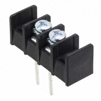 TE Connectivity AMP Connectors - 4DB-W208-02 - CONN BARRIER STRIP 2CIRC 0.325"