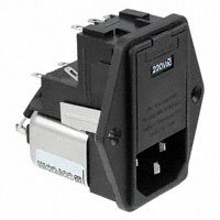 TE Connectivity Corcom Filters - 4EDL4M - PWR ENT MOD RCPT IEC320-C14 PNL