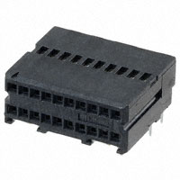 TE Connectivity AMP Connectors - 5-103911-2 - CONN RECEPT .050 20POS R/A T/H