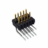 TE Connectivity AMP Connectors - 5-104118-3 - CONN HEADER 10POS DUAL R/A GOLD