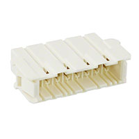 TE Connectivity AMP Connectors - 5-1241967-8 - CONN MALE TAB HSG 0.25 8POS NAT