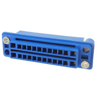 TE Connectivity AMP Connectors - 5172625-3 - CONN RCPT HSNG 24POS BLUE PNL MT