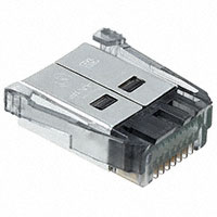 TE Connectivity AMP Connectors - 5-1761184-3 - CONN PLUG 8POS SDL 24AWG AU FLAT