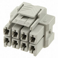 TE Connectivity AMP Connectors - 5-1971776-4 - CONN PLUG HOUSING 8POS 6MM