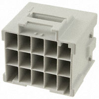 TE Connectivity AMP Connectors - 5-1971874-7 - CONN RCPT HOUSING 15POS 6MM