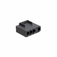 TE Connectivity AMP Connectors - 520987-4 - CONN RCPT HSG 0.25 4POS BLACK