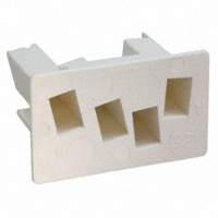 TE Connectivity AMP Connectors - 521003-3 - CONN RCPT HSG 0.25 4POS NATURAL