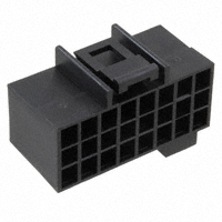 TE Connectivity AMP Connectors - 521135-1 - HSG 24 POS TIMER CONN BLK
