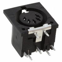 TE Connectivity AMP Connectors - 5211450-1 - CONN CIRC RCPT DIN 5POS R/A BLK