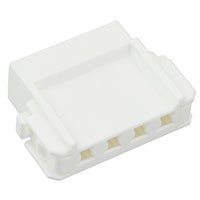 TE Connectivity AMP Connectors - 521152-2 - PLUG, 4 CIR 125 BLADE NYL 66/6