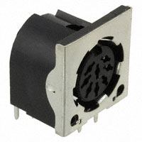 TE Connectivity AMP Connectors - 5212034-1 - CONN RCPT 8POS DIN R/A SHIELD