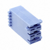 TE Connectivity AMP Connectors - 521205-9 - CONN RCPT HOUSING 0.25 3POS BLUE