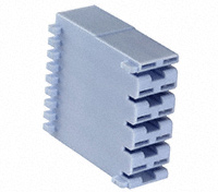 TE Connectivity AMP Connectors - 521207-3 - CONN RCPT HOUSING 0.25 5POS BLUE