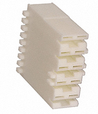 TE Connectivity AMP Connectors - 521207-4 - CONN RCPT HSG 0.25 5POS NATURAL