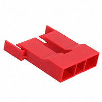 TE Connectivity AMP Connectors - 521253-2 - CONN RCPT HOUSING 0.25 2POS RED
