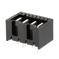 TE Connectivity AMP Connectors - 521383-4 - ASSY DIN VERT RAST5 HEADER04-A