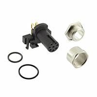 TE Connectivity AMP Connectors - 5-2172077-2 - CONN FEMALE M12 8POS RA PCB