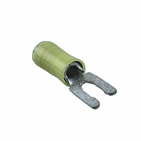 TE Connectivity AMP Connectors - 52430-3 - CONN SPADE TERM 10-12AWG #6 YEL