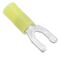 TE Connectivity AMP Connectors - 52474 - CONN SPADE TERM 10-12AWG #8 YEL