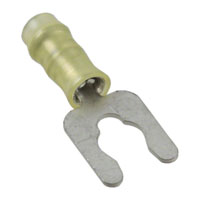 TE Connectivity AMP Connectors - 52924-1 - CONN SPADE TERM 22-26AWG #6 YEL