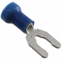 TE Connectivity AMP Connectors - 52957-3 - CONN SPADE TERM 14-16AWG #10 BLU