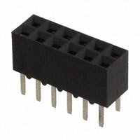 TE Connectivity AMP Connectors - 535542-6 - CONN RECEPT 12POS .100 VERT DUAL