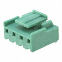 TE Connectivity AMP Connectors - 6-1123722-4 - 3.96 EP PLUG HSG 4P(GREEN)
