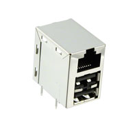 TE Connectivity AMP Connectors - 6116151-1 - CONN MOD JACK 8P8C R/A SHIELDED