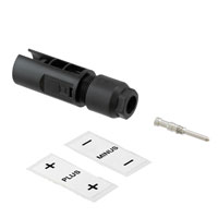 TE Connectivity AMP Connectors - 6-1394461-3 - CONN MALE COUPLER UNKEYED 10AWG