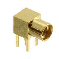 TE Connectivity AMP Connectors - 6-1634010-0 - CONN MMCX RCPT R/A 50 OHM PCB