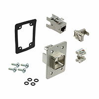 TE Connectivity AMP Connectors - 6-2120875-1 - COUPLER PLUG/JACK RJ45 4P 90DEG