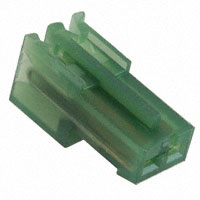 TE Connectivity AMP Connectors - 641193-2 - 02P MTA100 CONN ASSY GRN 15AU