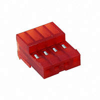 TE Connectivity AMP Connectors - 641237-4 - 04P MTA100 CONN ASSY RED 30AU