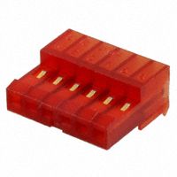 TE Connectivity AMP Connectors - 641237-6 - 06P MTA100 CONN ASSY RED 30AU