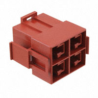 TE Connectivity AMP Connectors - 643267-1 - HI-CURRENT CONN RED