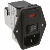 TE Connectivity Corcom Filters - 6609929-4 - PWR ENT MOD RCPT IEC320-C14 PNL