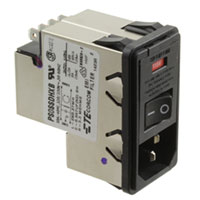 TE Connectivity Corcom Filters - 6609951-5 - PWR ENT MOD RCPT IEC320-C14 PNL
