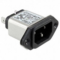 TE Connectivity Corcom Filters - 6609987-2 - PWR ENT RCPT IEC320-C14 PANEL QC