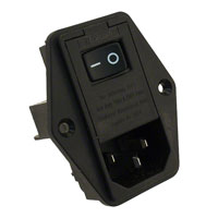 TE Connectivity Corcom Filters - 6EL1S - PWR ENT MOD RCPT IEC320-C14 PNL