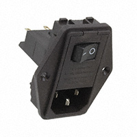 TE Connectivity Corcom Filters - 6EL1SM - PWR ENT MOD RCPT IEC320-C14 PNL