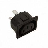 TE Connectivity Corcom Filters - 6ESRFC3 - PWR ENT RCPT IEC320-C14 PANEL QC