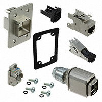 TE Connectivity AMP Connectors - 7-2120875-1 - COUPLER PLUG/JACK RJ45 8P 180DEG