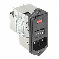 TE Connectivity Corcom Filters - 7-6609940-2 - PWR ENT MOD RCPT IEC320-C14 PNL